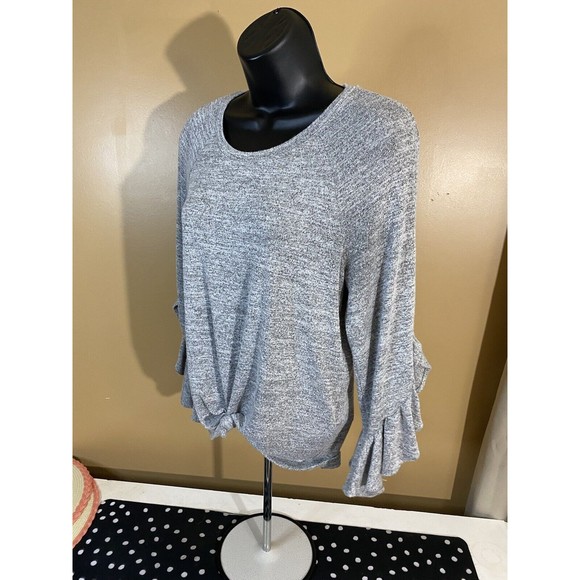 Banana Republic Women’s Gray Long Sleeve Top Size XS - Picture 4 of 16